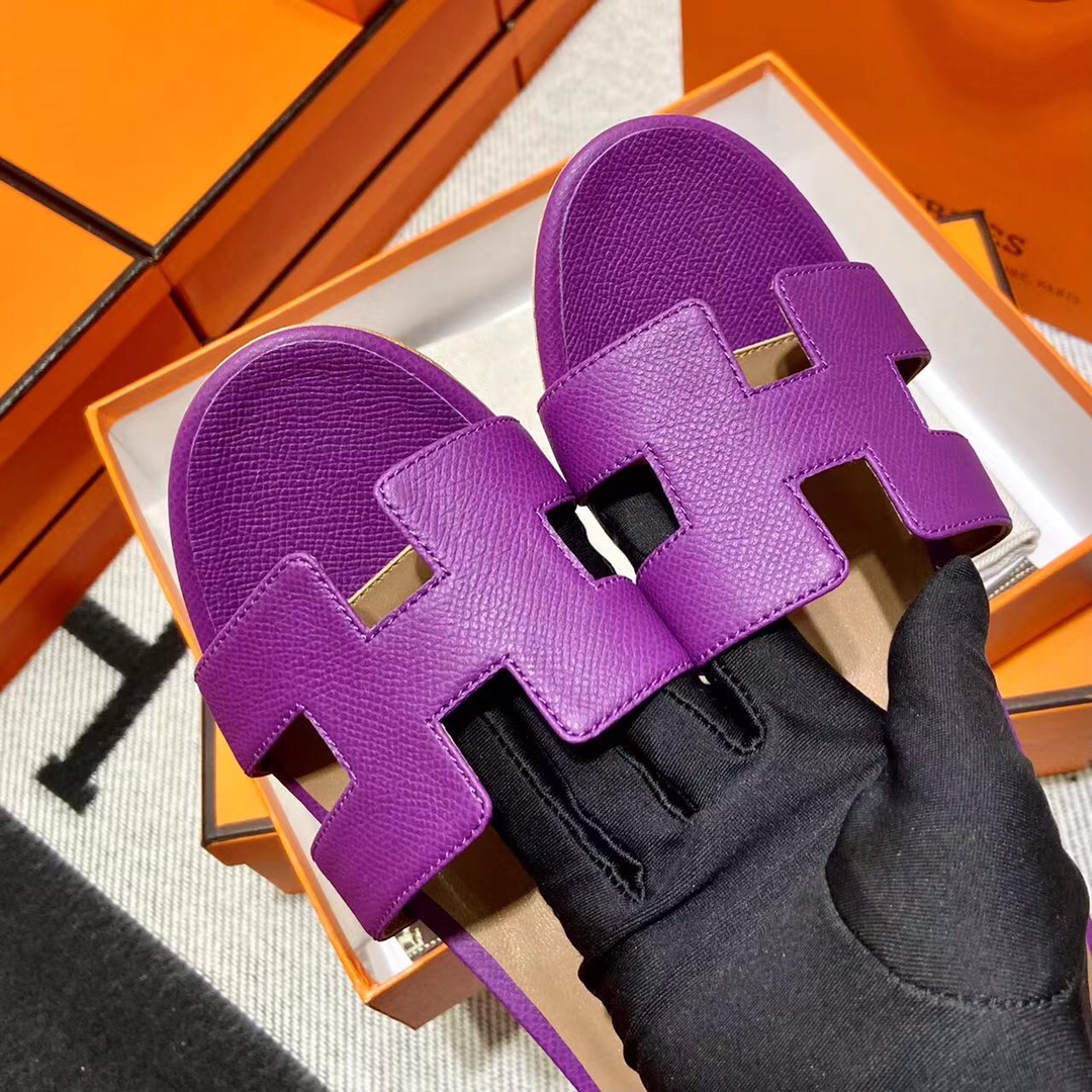 에르메스 올수공 오아시스 슬리퍼 샌들 앱송 46